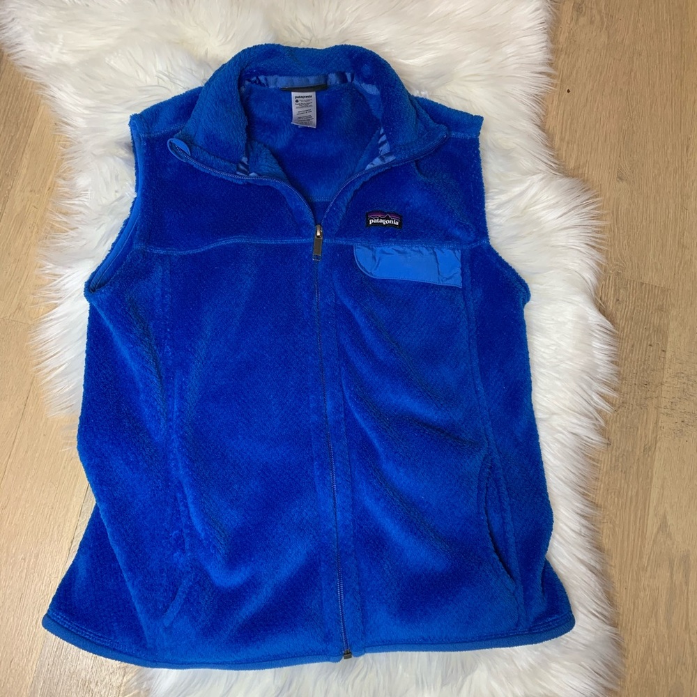 PATAGONIA Fleece Snap T Re-tool Zip Up Vest  Large